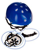 Шлем велосипедный "TK-MH-BL" (синий)
