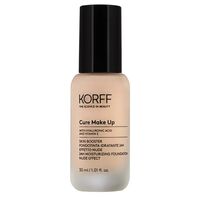 Тональная основа для лица "Cure Make Up Skin Booster 24H Moisturizing Fundation Nude Effect" тон: 04