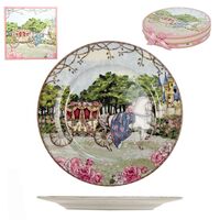 Набор тарелок "Market Union" (2 шт.; розовый)