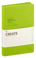 Ежедневник недатированный "Create. Lime" (А5; лаймовый)