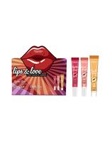 Подарочный набор "Lips and Love Set" (2 бальзама, скраб для губ)