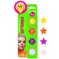 Набор лайнеров для макияжа "UVglow Neon" тон: 03, party time