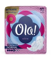 Гигиенические прокладки "Ola! Ultra. Бархатистая сеточка" (10 шт.)