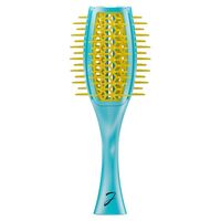 Расчёска для волос "Tulip" (бирюзово-жёлтая)