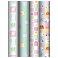 Бумага упаковочная "Cute party" (70х100 см)