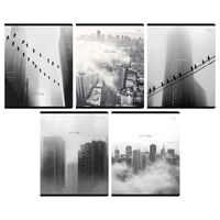 Тетрадь полуобщая в клетку "Sity vibe" (48 листов)