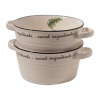 Набор салатников фарфоровых "Lemon" (2 шт.; 450 мл)