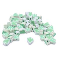 Бусины из полимерной глины "Кактус" (50 шт.)