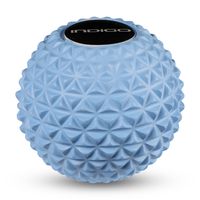 Мяч массажный IN276 (8,5 см; голубой)