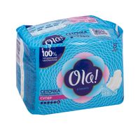 Гигиенические прокладки "Ola! Classic. Поверхность сеточка" (8 шт.)