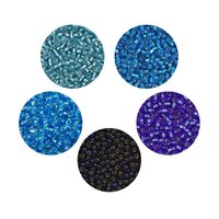 Набор бисера 10/0 "Preciosa №080" (5 цветов)