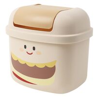 Ёмкость для мусора настольная "Darvish" (бежевый)