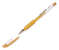 Ручка гелевая золотая "Uni-Ball Signo" (0,7 мм)
