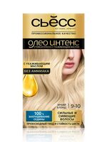 Краска для волос "Oleo intense" тон: 9-10, яркий блонд