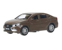 Машинка инерционная "Lada Vesta" (коричневый)