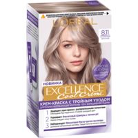 Крем-краска для волос "Excellence Cool Creme" тон: 8.11, ультрапепельный светло-русый