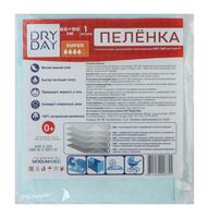 Пелёнка одноразовая детская "Super 0+" (1 шт.; 60х90 см)