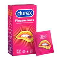 Презервативы "Durex. Pleasuremax" (12 шт.)