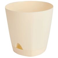Цветочный горшок "Amsterdam" (4 л; сливочный)