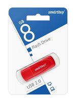 USB Flash Drive 8Gb Smartbuy Scout Red