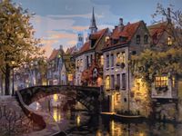 Картина по номерам "Красота старой Европы" (400х500 мм)