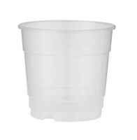 Цветочный горшок (0,74 л; прозрачный)