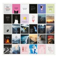 Набор бумажных наклеек "Цитаты"