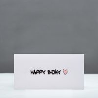 Конверт для денег "Happy bday" (арт. МАС-003)