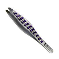 Пинцет "С декором А-186" (скошенный)