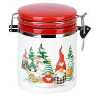 Банка для сыпучих продуктов "Рождественские гномы" (630 мл)