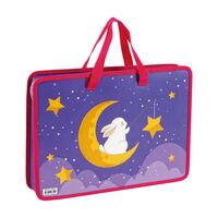 Папка с ручками "Rabbit" (1 отделение; на молнии)