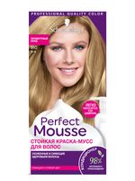 Краска-мусс для волос "Perfect Mousse" тон: 910, пепельный блонд