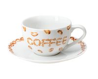 Чашка с блюдцем "Coffee" (250 мл)