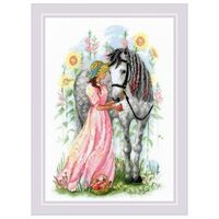 Набор для вышивания "В яблоках" (210х300 мм)