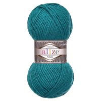 Пряжа "Superlana Midi №212" (100 г; 170 м; петрольный)