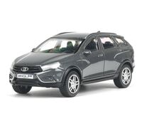 Машинка инерционная "Lada Vesta SW Cross" (темно-серый)