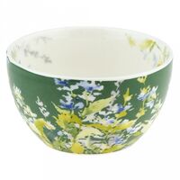 Пиала фарфоровая "Палитра весны" (450 мл; зеленый)