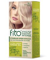 Крем-краска для волос "Fito Сolor Intense" тон: 9.2, жемчужный блонд