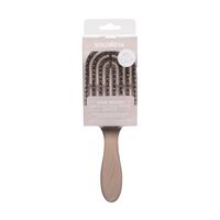 Расческа для волос "With Natural Boar Bristle Beige" (бежевый)