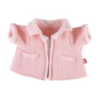 Одежда для мягкой игрушки "Зайка Ми. Курточка меховая розовая" (23 см)