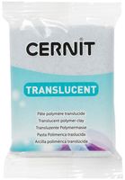Глина полимерная "CERNIT Trans" (серебряный глиттер; 56 г)