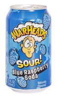 Напиток газированный "Warheads Sour! Blue Raspberry" (355 мл)