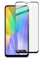 Защитное стекло CASE Full Glue для Huawei Y6p (глянец; чёрное)