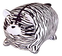 Мягкая игрушка-подушка "Тигр" (чёрно-белый)
