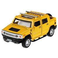 Машинка инерционная "Hummer H2 Pickup" (жёлтый)