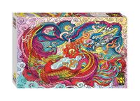 Пазл "Дракон и феникс" (500 элементов)