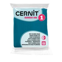 Глина полимерная "CERNIT Number One" (сосновый зелёный; 56 г)