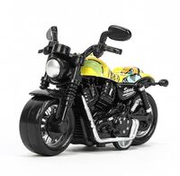 Модель мотоцикла "Чоппер" (желтый)