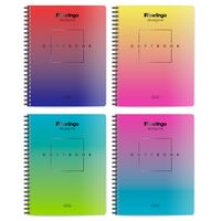 Тетрадь общая в клетку на гребне "Radiance" (96 листов)