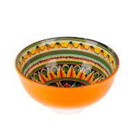 Салатник фарфоровый "Arabesque" (300 мл; оранжевый)